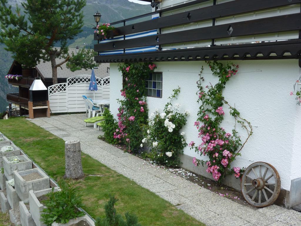 Ferienwohnung Edelweiss Grächen Cameră foto
